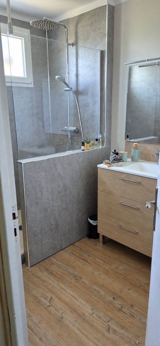 Salle de bain après rénovation